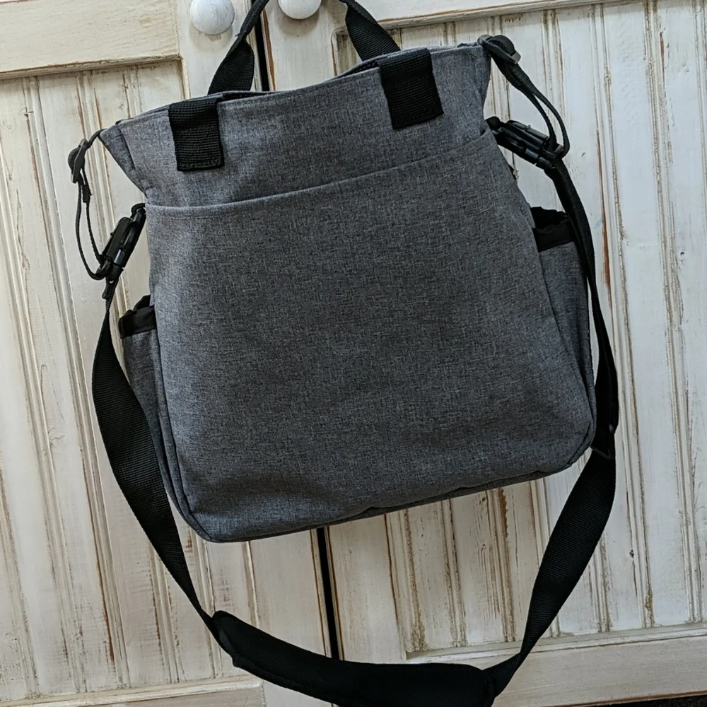 Skip Hop, messenger diaper bag.